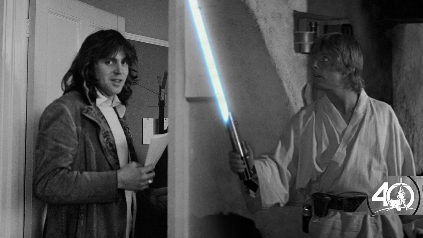 Star Wars at 40 | Roger Christian on Forging the Lightsaber, Han's Blaster, and More from Star Wars: A New Hope