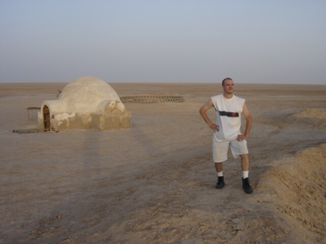 Chris Macht, director, producer, and writer visits the setting for Tatooine in Tunisia.