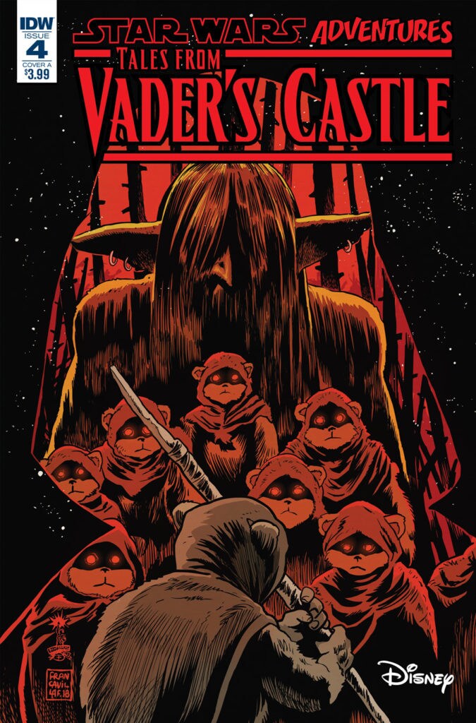 The cover of Tales from Vader's Castle #4.