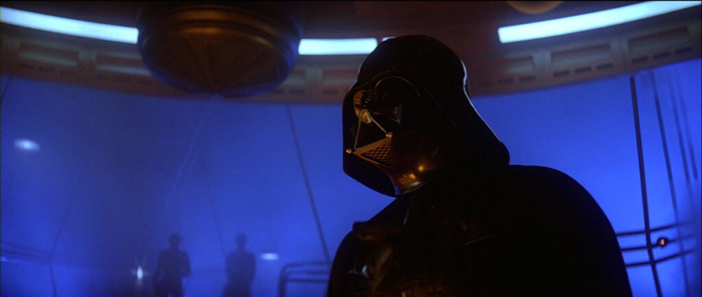 Darth Vader in The Empire Strikes Back.