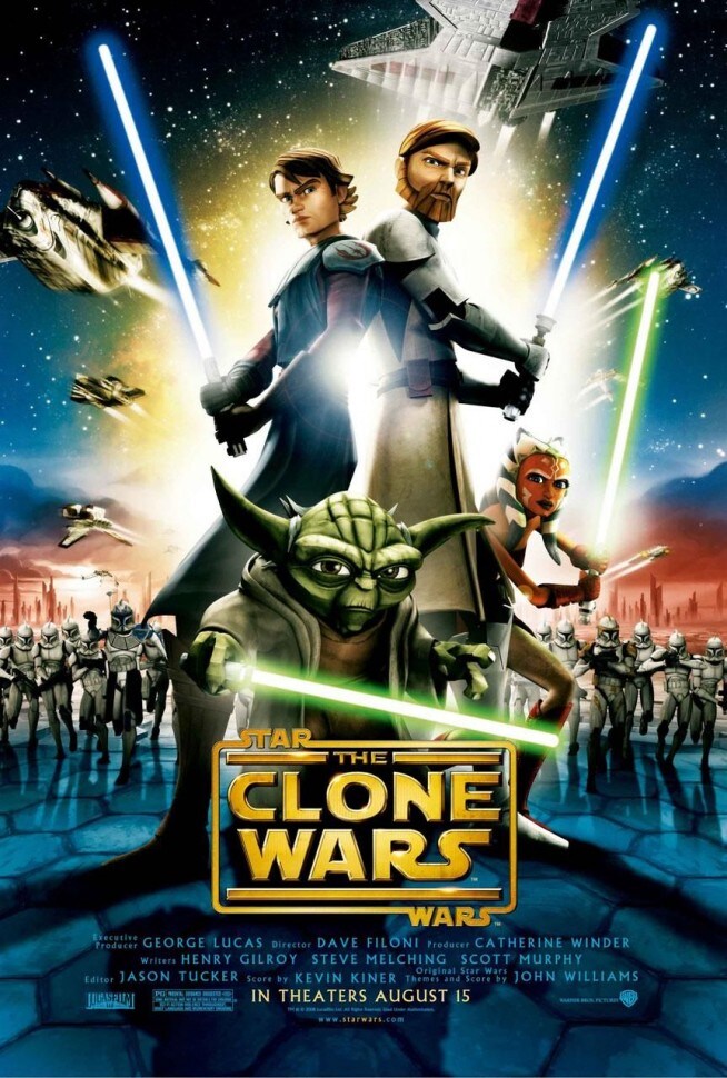 Star Wars: The Clone Wars theatrical poster