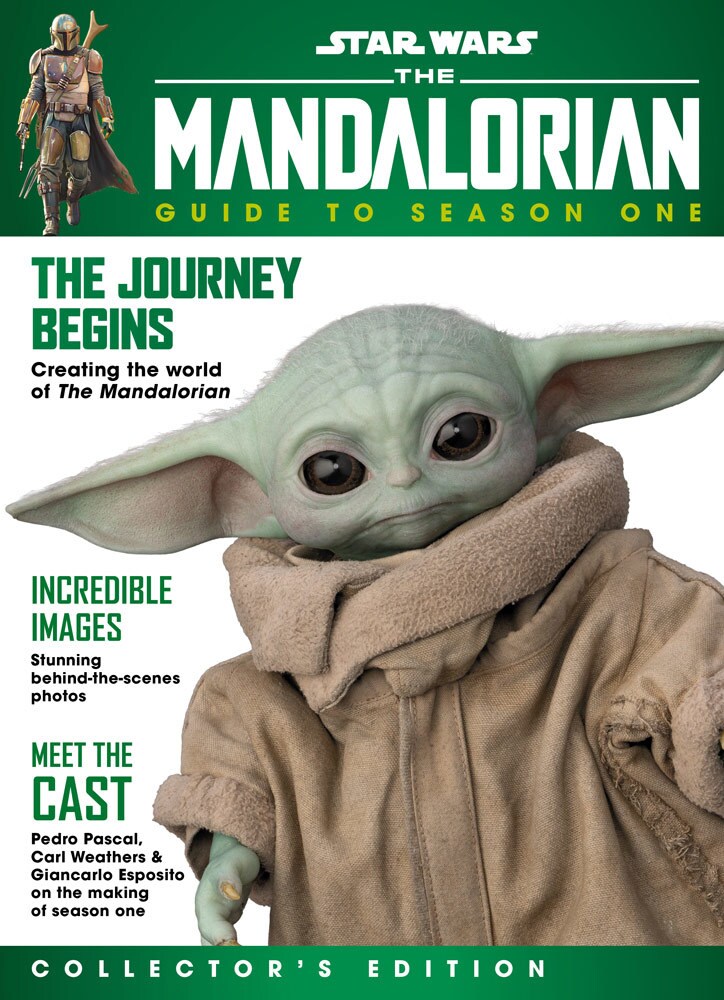 The Mandalorian: Guide to Season One cover with Grogu