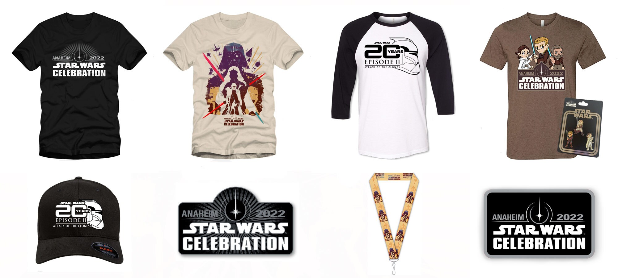 Star Wars Celebration Anaheim 2022 merchandise 