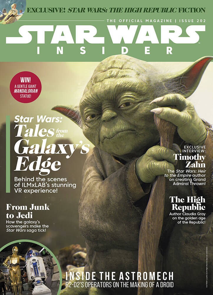 Star Wars Insider #202 newsstand cover