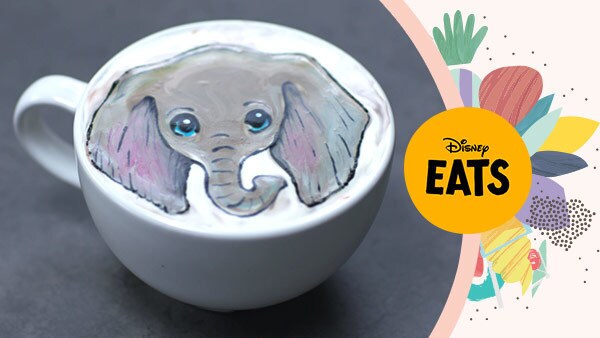 Dumbo Latte Art | Disney Eats