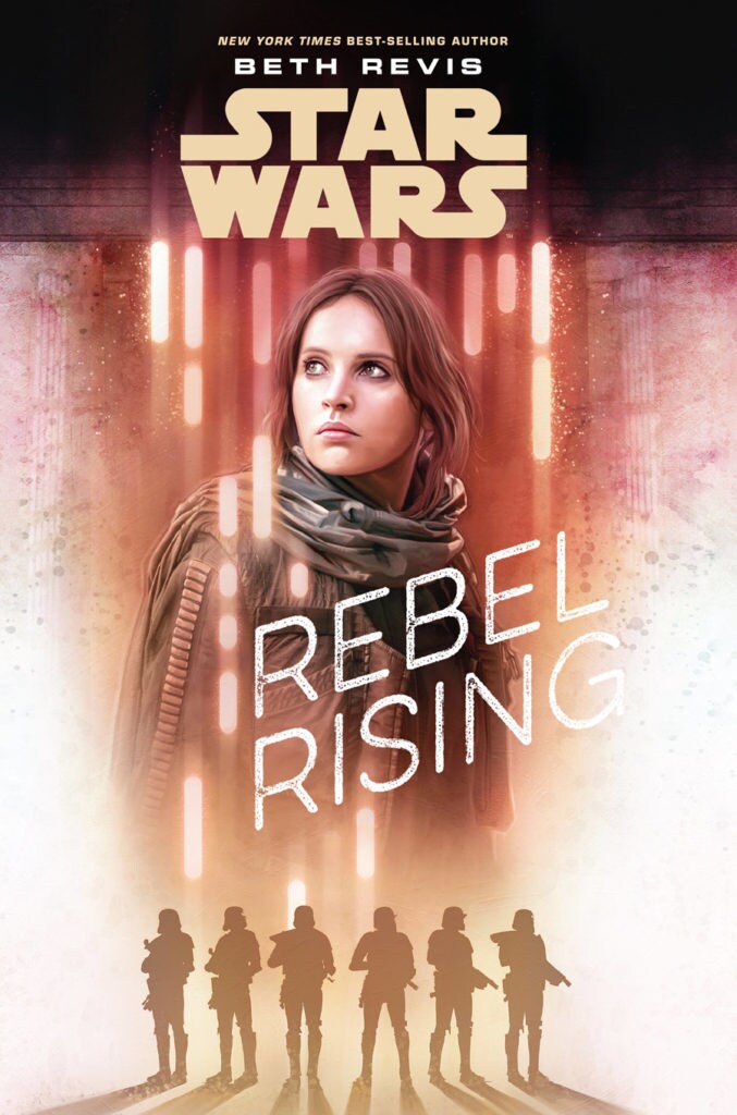 Jyn Erso on the cover of Rebel Rising.