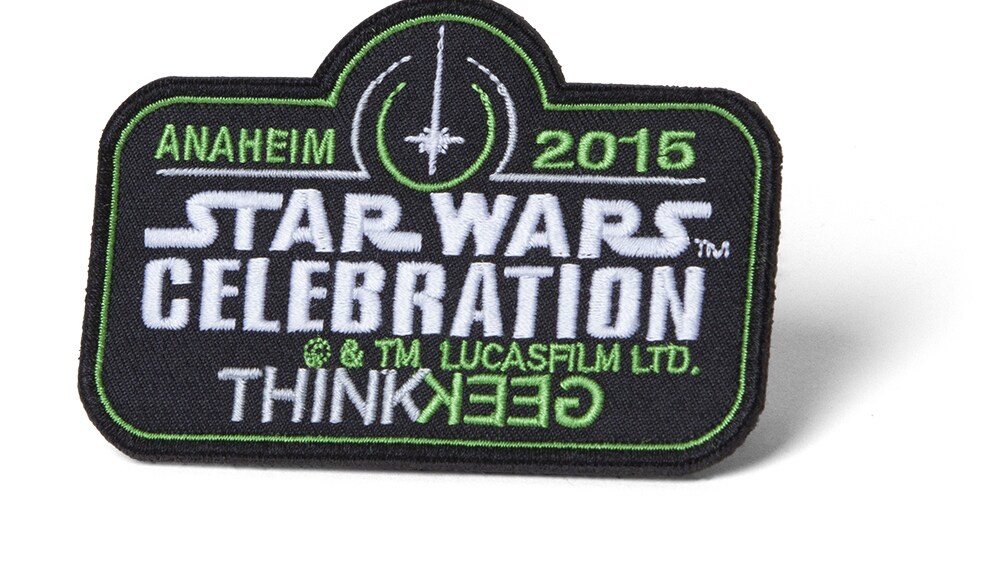 Limited-edition Star Wars Celebration Patch with purchase of Con Bag of Holding