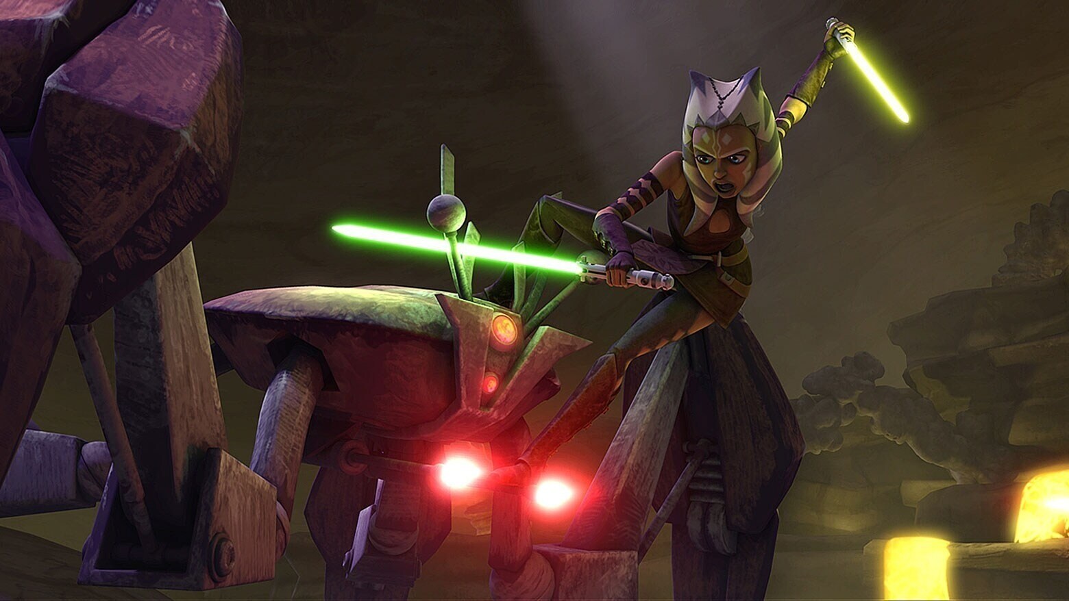 Ahsoka Tano in The Clone Wars