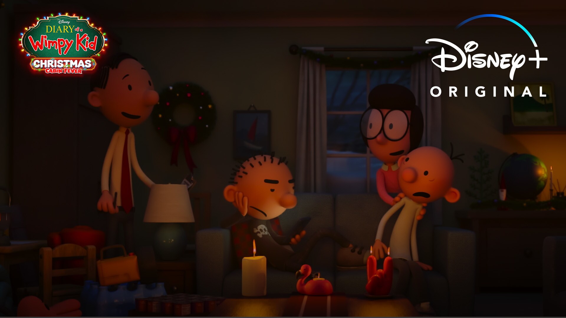 Get ready for the wimpiest Christmas ever! 🎄 Diary of a #WimpyKid  Christmas: Cabin Fever streams December 8 only on @DisneyPlus.