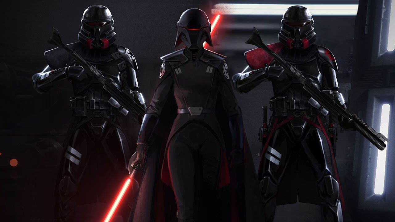 Purge troopers in Star Wars Jedi: Fallen Order.
