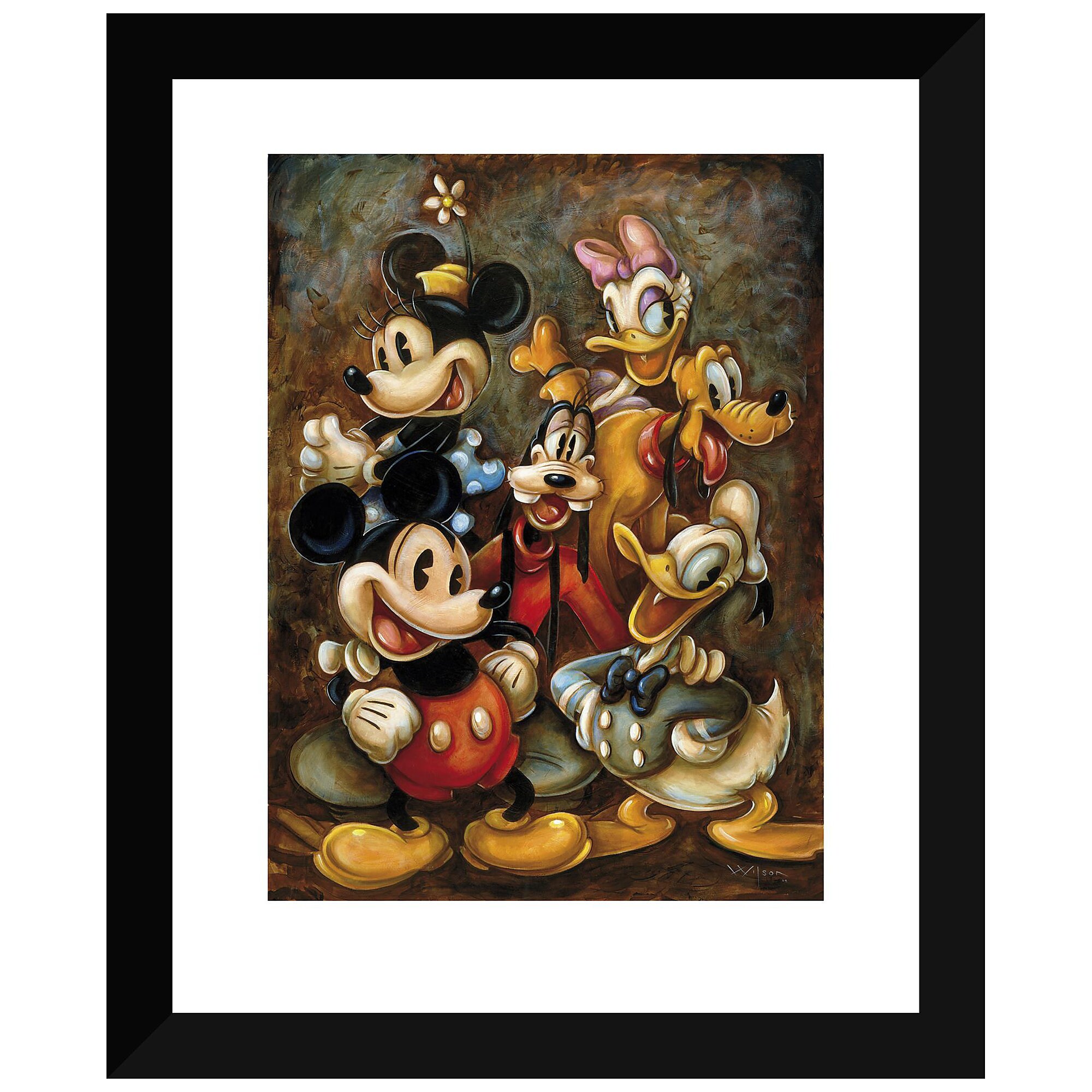 ''Mickey Mouse and Friends'' Giclée by Darren Wilson