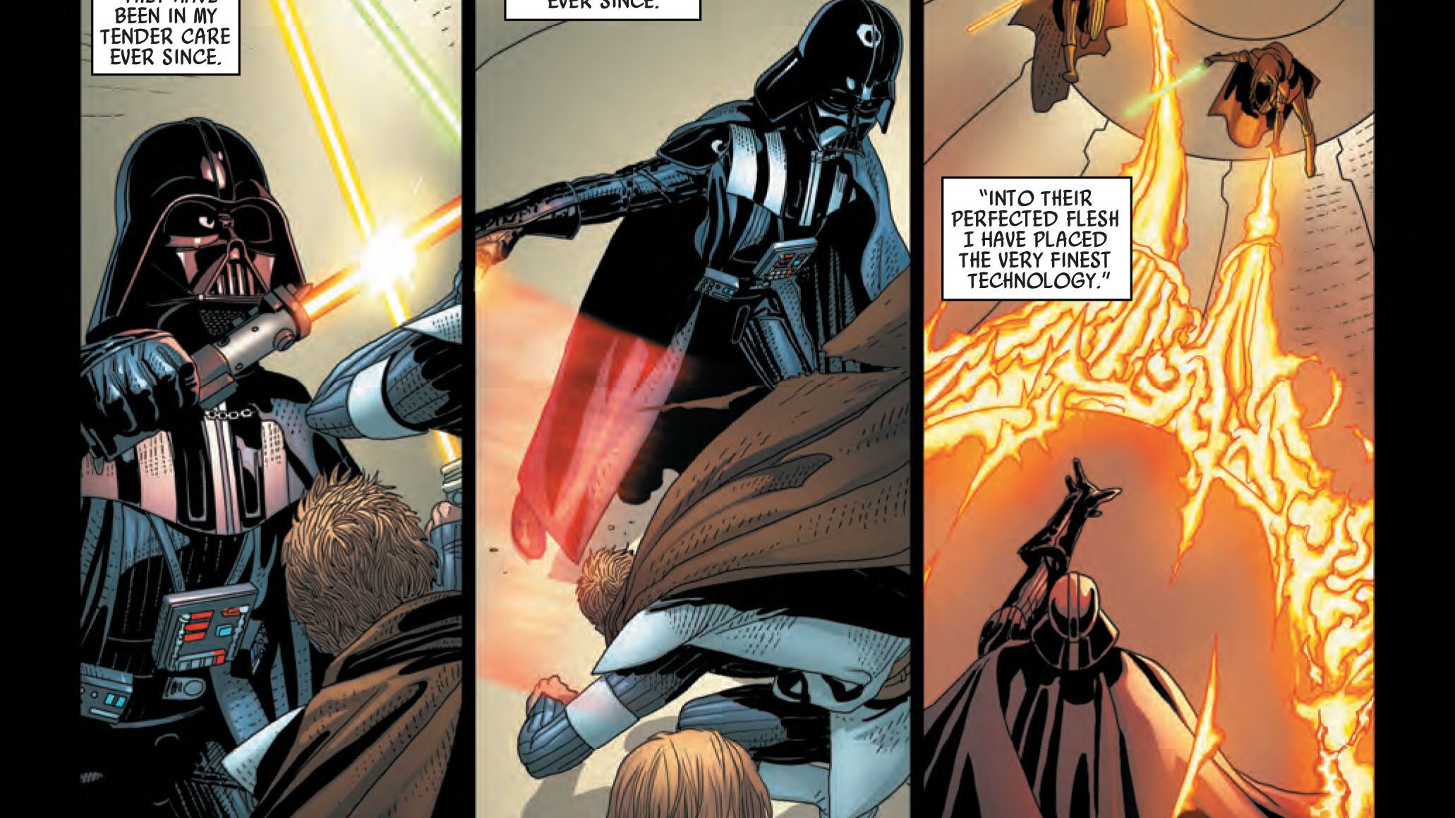 Darth Vader #6 - Vader in battle