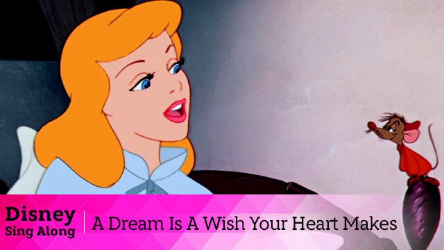 วิดีโอเนื้อเพลง A Dream Is A Wish Your Heart Makes จากภาพยนตร์ Cinderella