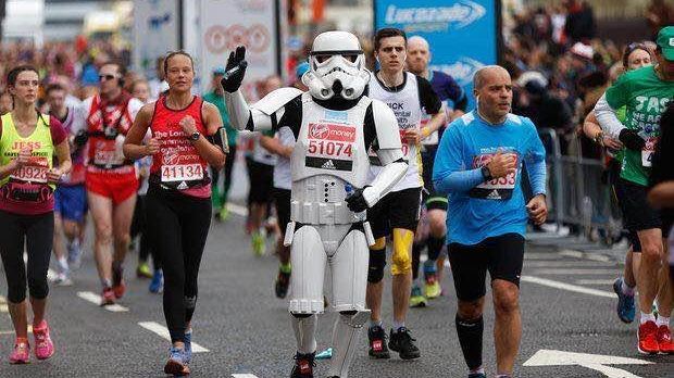 Bad Guy Does Good: Jez Allinson on Running the London Marathon in Full Stormtrooper Armor