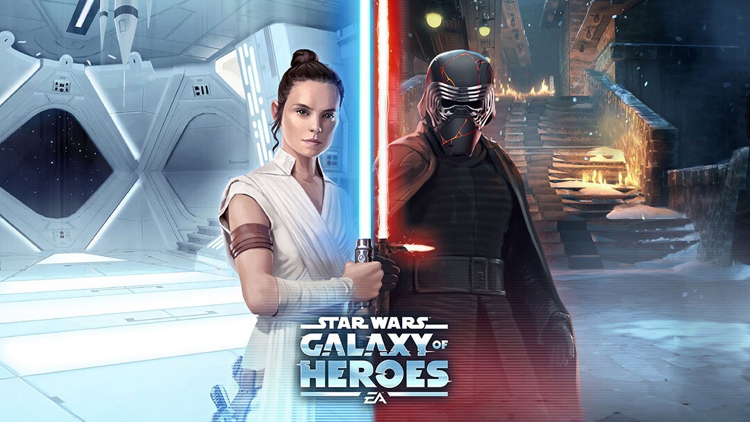 Rey and Kylo Ren Head to Star Wars Galaxy of Heroes StarWars