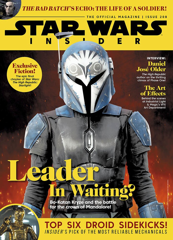 Star Wars Insider #208 front cover
