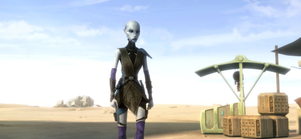 Asajj Ventress on Quarzite