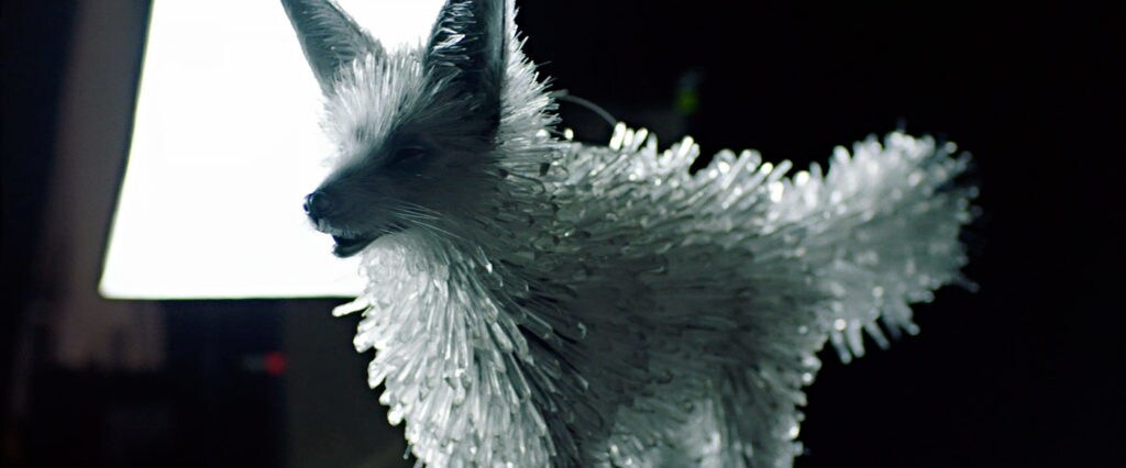 A Vulptex, a crystalline fox-like creature, from The Last Jedi.