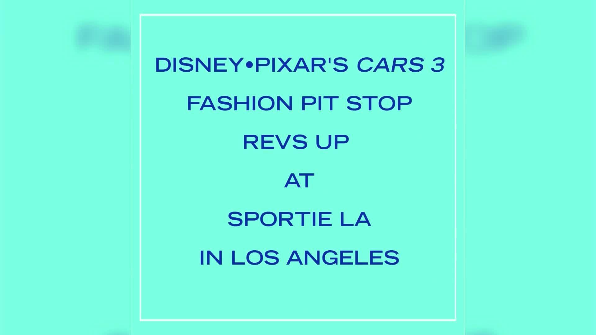 Disney•Pixar's Cars 3 x Sportie LA Pop-Up Shop