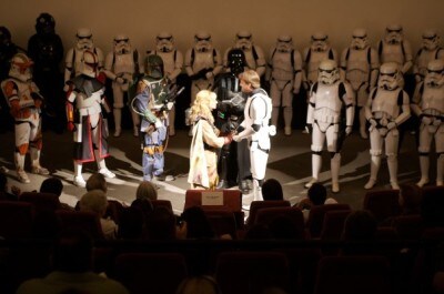 Star Wars wedding ceremony