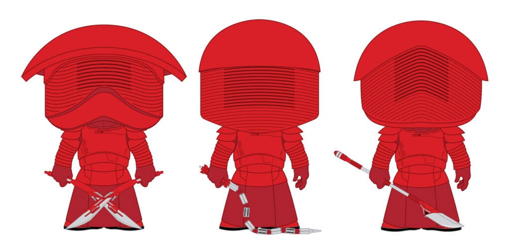 Funko Pop! Praetorian Guard sketches