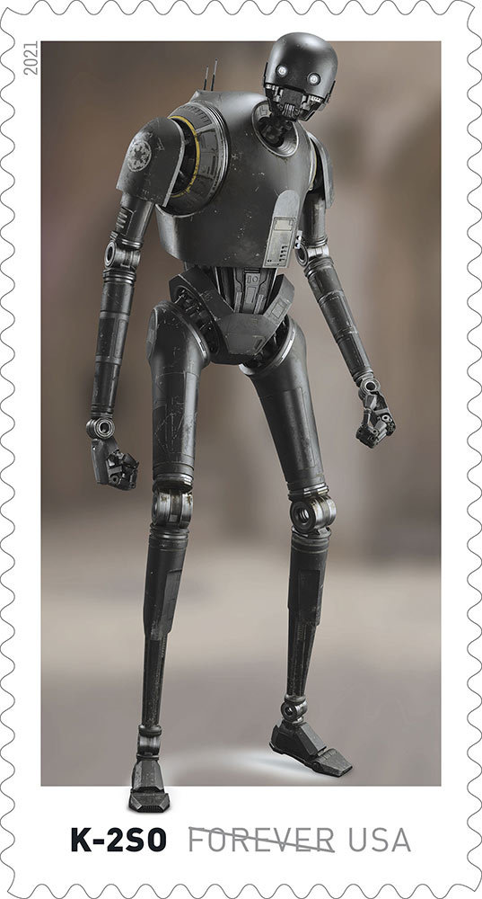 Special Star Wars stamps will be released in October to mark The