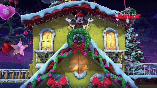 Mickey Mouse y su amigo Pluto | Espíritu Navideño