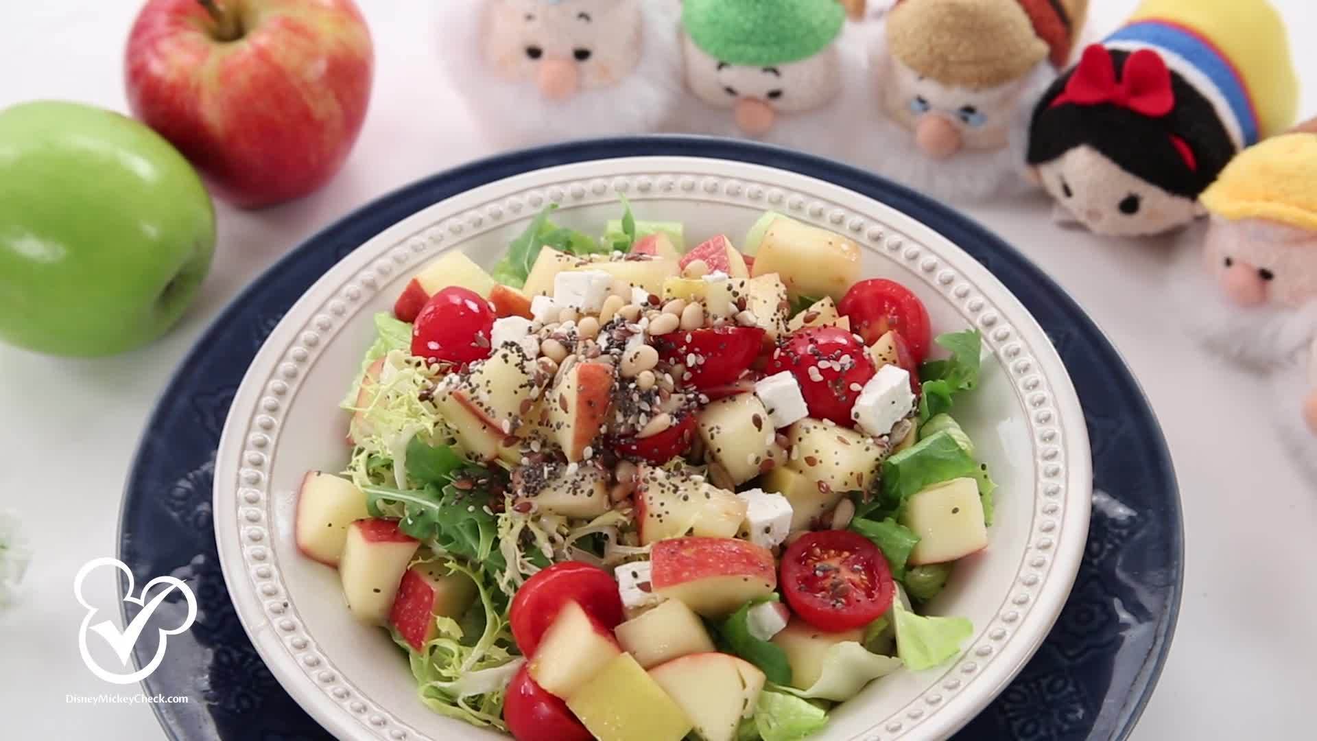 Live Healthier: Snow White’s Enchanted Apple Salad