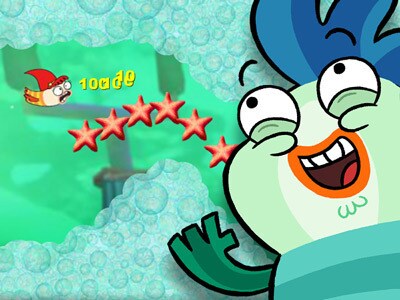 Fish hooks games soap n swim team