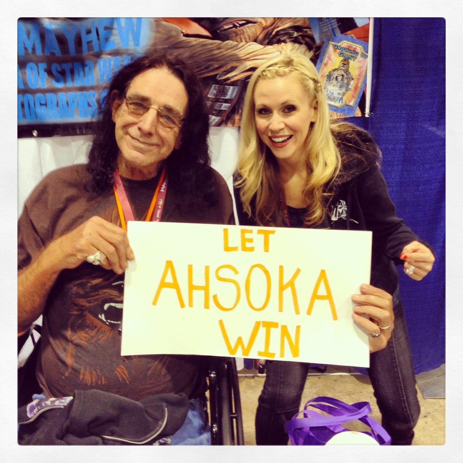 Mr. Mayhew says to Let Ahsoka Win!