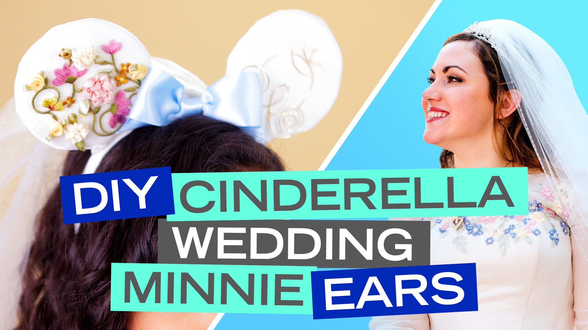 DIY: Cinderella Wedding Minnie Ears