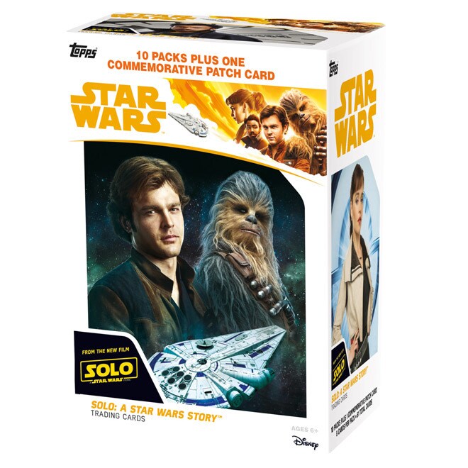 A trading cards boxed set for Solo: A Star Wars Story.