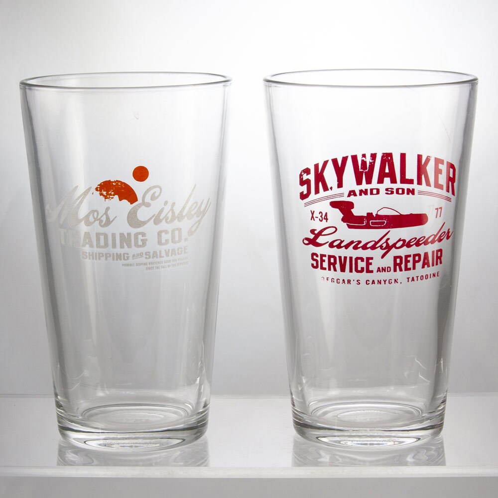 Seven20 Star Wars pint glasses SDCC exclusives