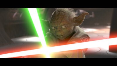 Yoda Vs. Count Dooku, Attack of the Clones