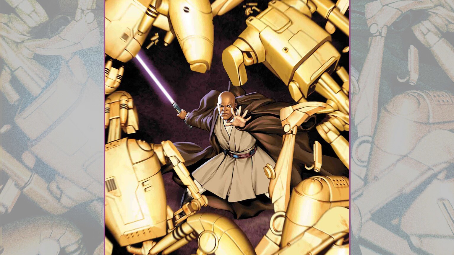 Darth Sidious Vs Mace Windu Comic