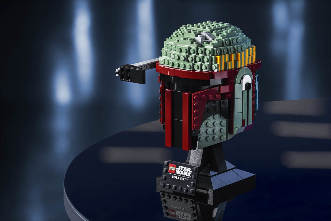 Lego Star Wars Boba Fett helmet 