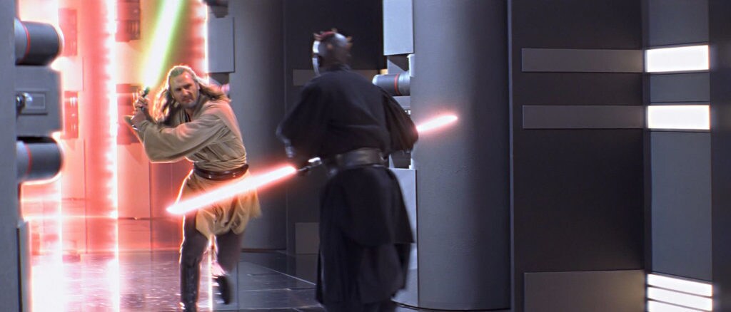 The Phantom Menace - Qui-Gon and Darth Maul