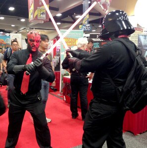 Star Wars at SDCC - Maul and Vader