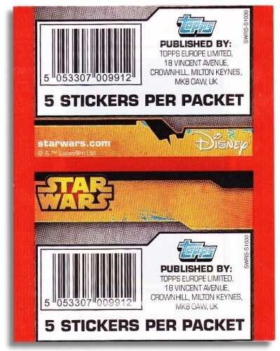 Star Wars Rebels sticker book back page