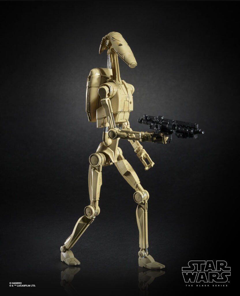 B-1 battle droid Star Wars: The Black Series figure.