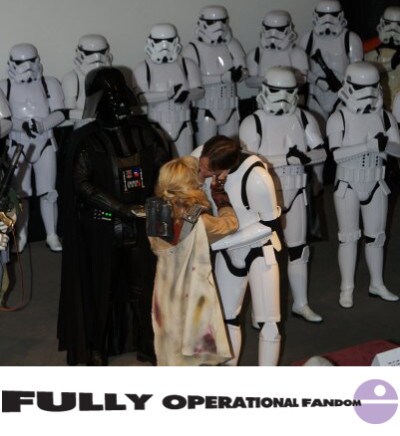 Star Wars fan wedding