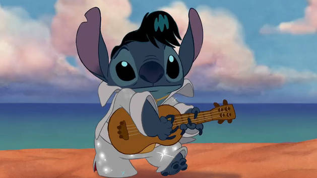 Stitch as Elvis