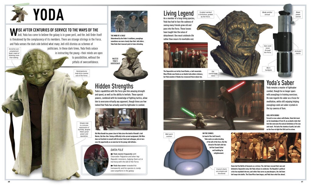 Star Wars Attack of the Clones: The Visual Dictionary - Yoda