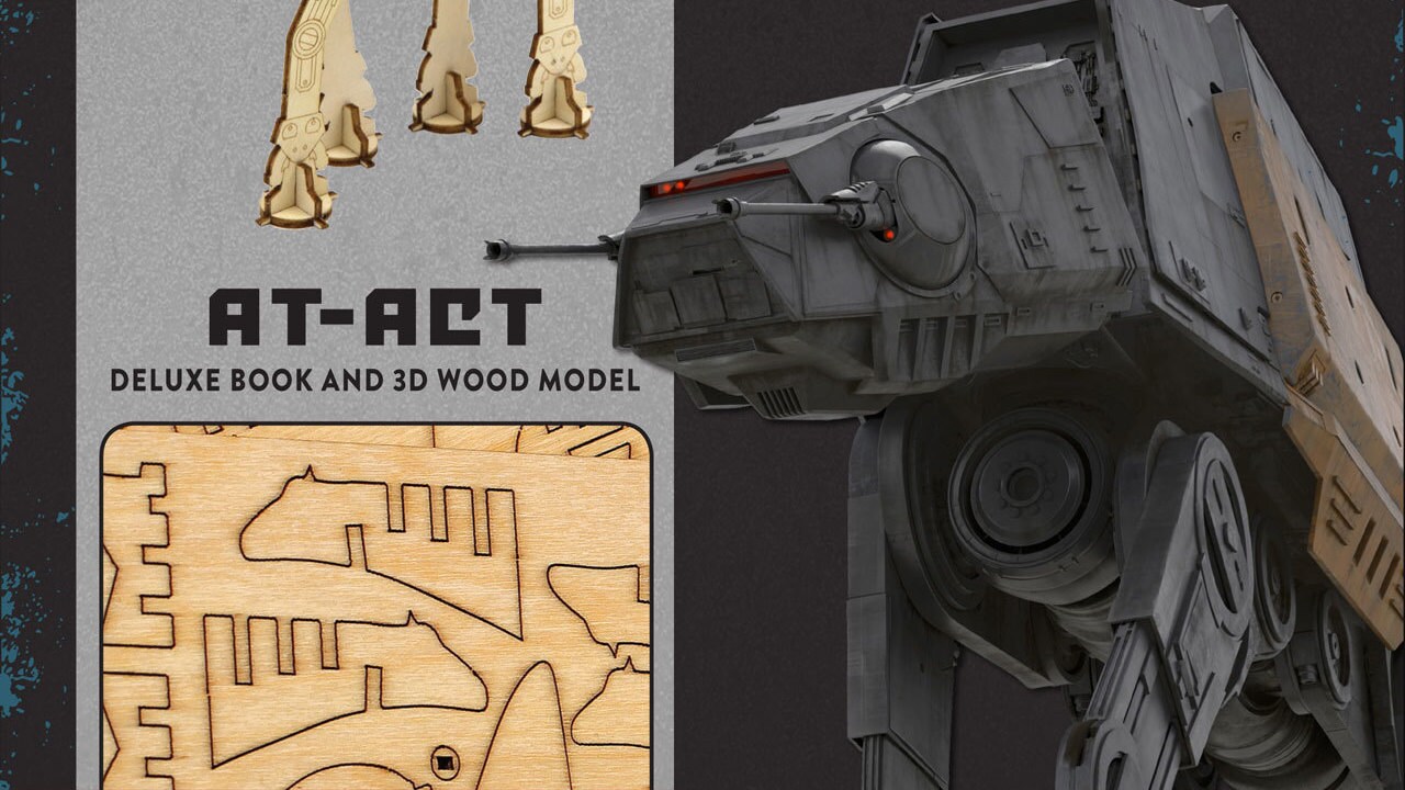 6 Behind-the-Scenes Details of the Rogue One IncrediBuilds Book and Model  Sets