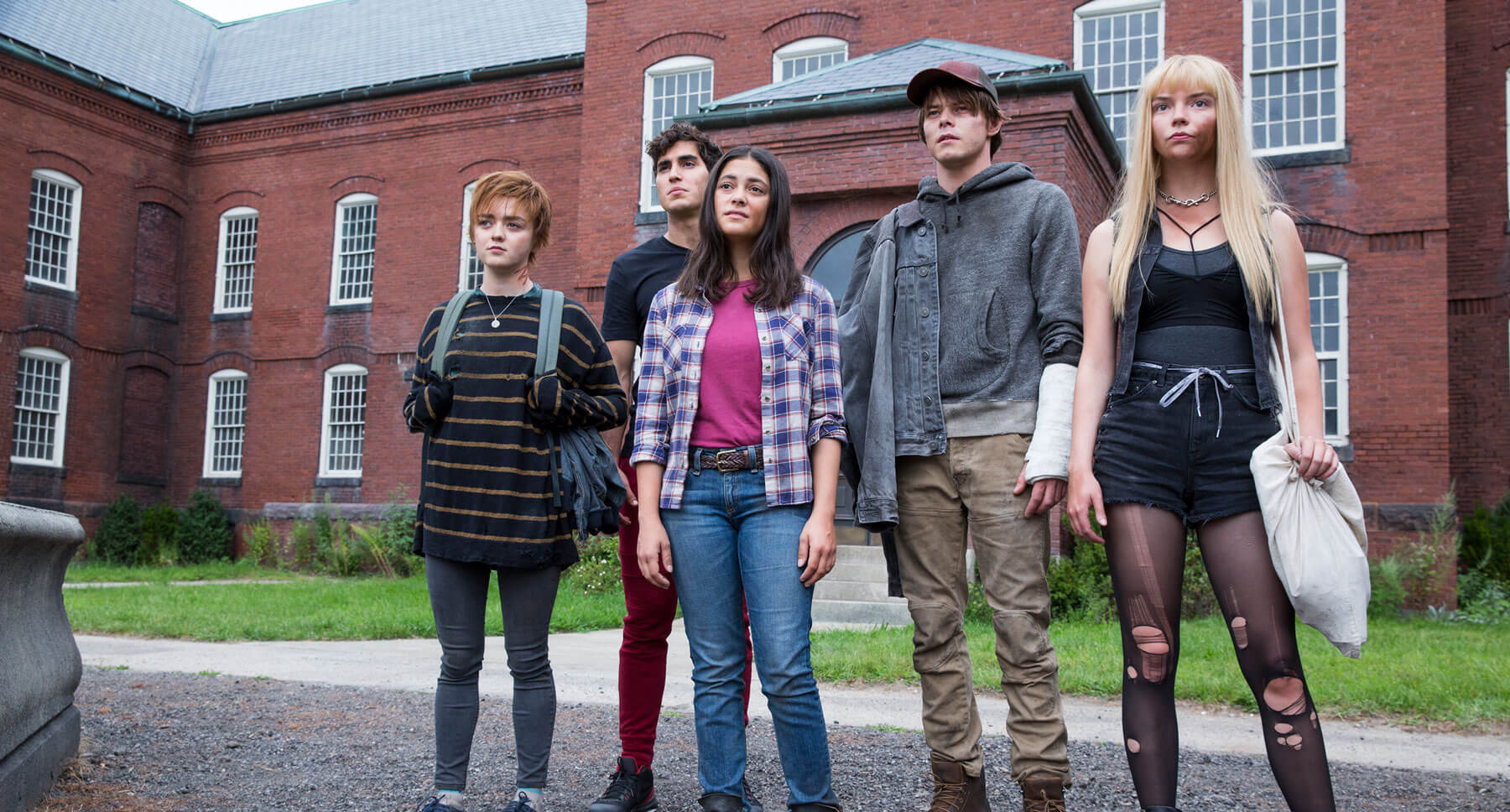 The cast of the movie "The New Mutants"