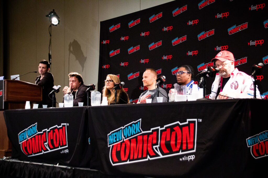 The Our Star Wars Stories panel at NYCC 2018.