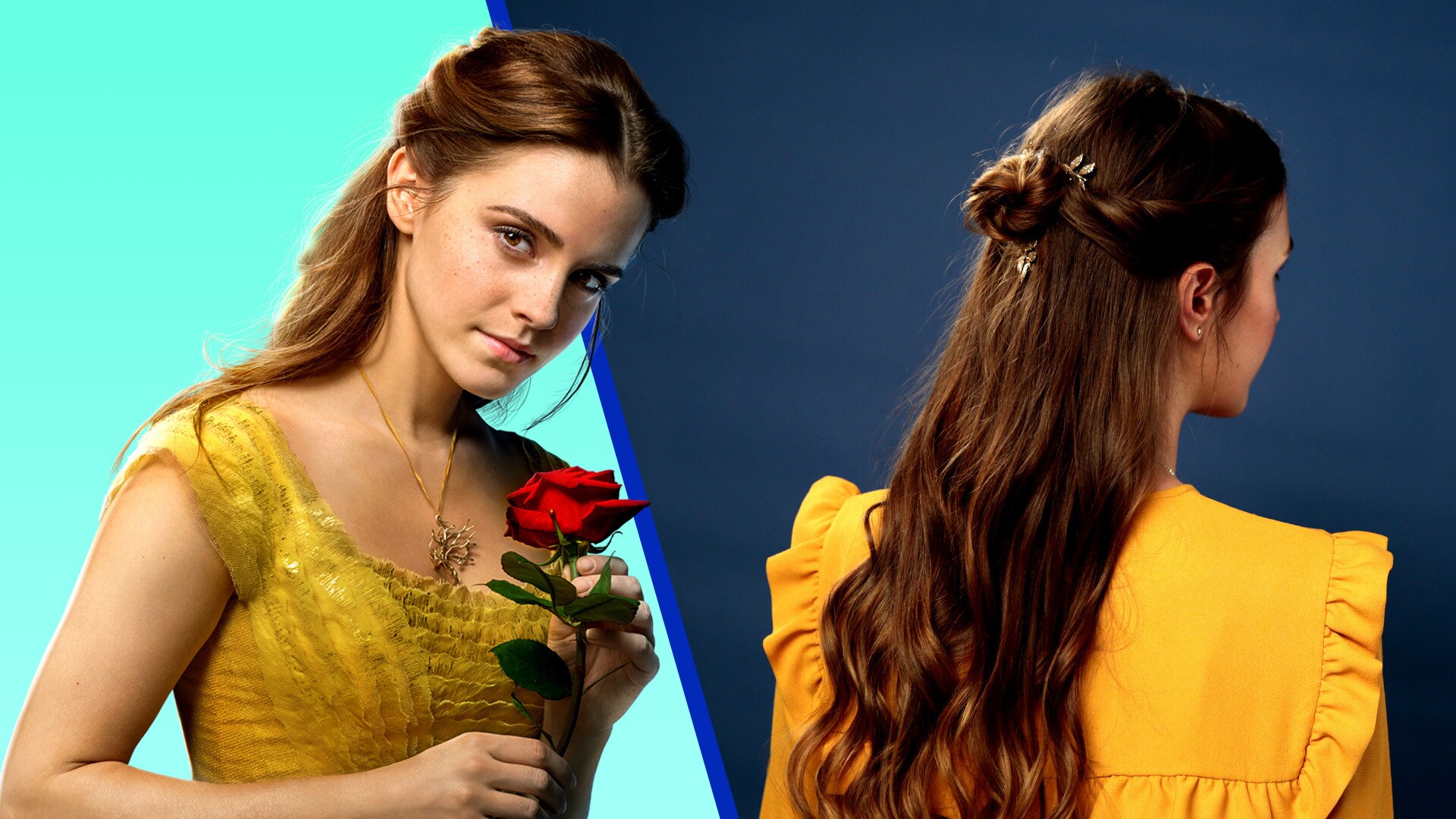 Princess Belle cosplay Real hairstyle | Belle hairstyle, Belle cosplay,  Princess