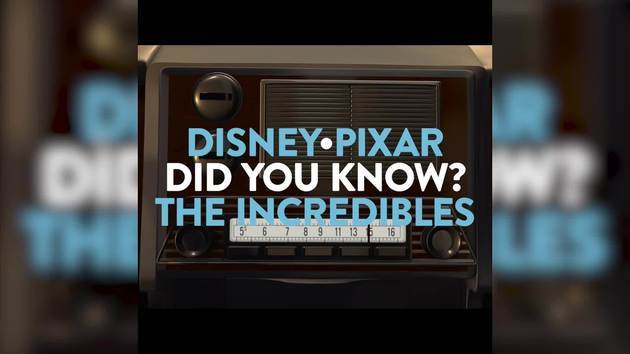 Did you know that in The Incredibles