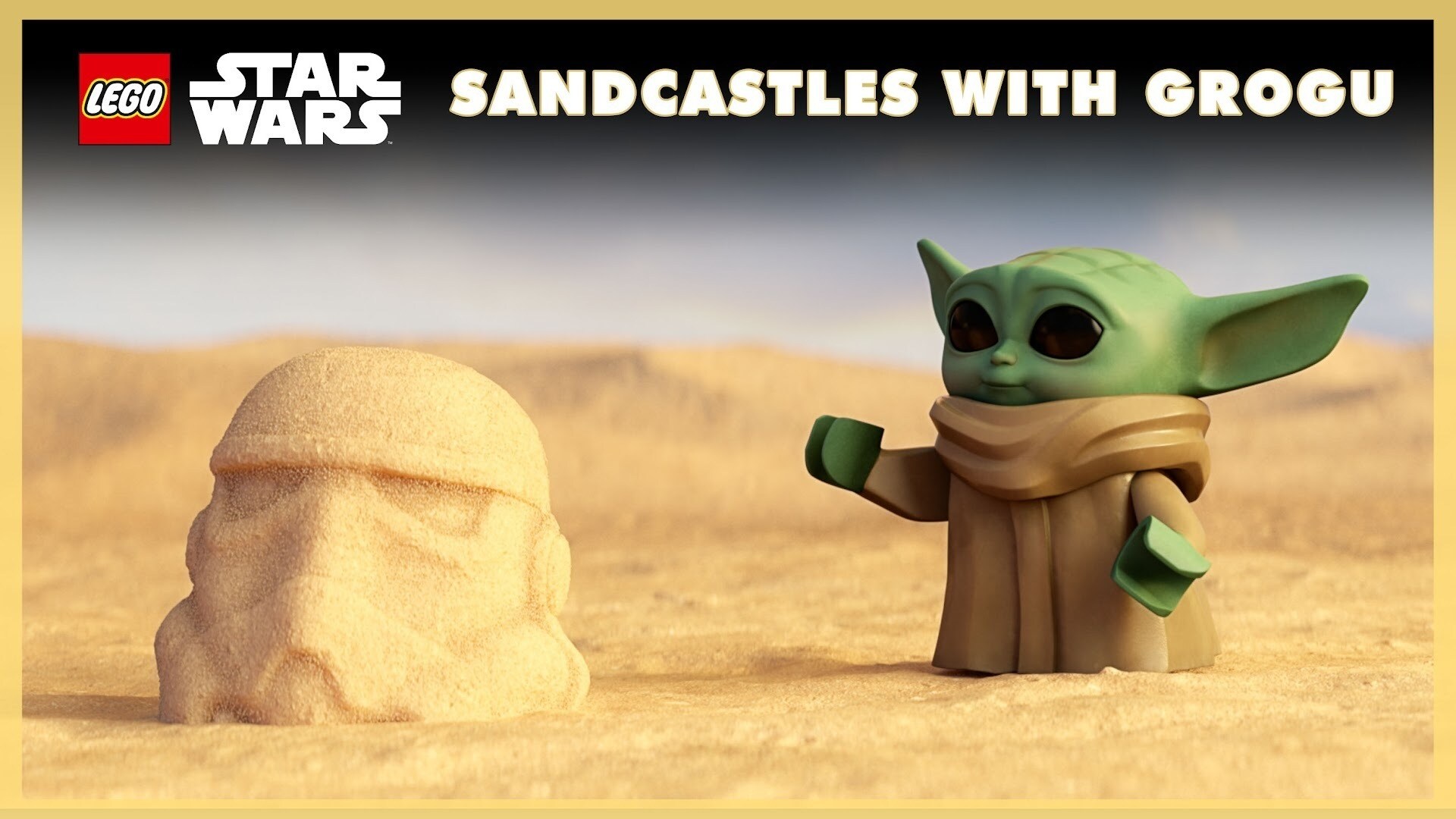 Sandcastles with Grogu | LEGO STAR WARS: Celebrate the Season