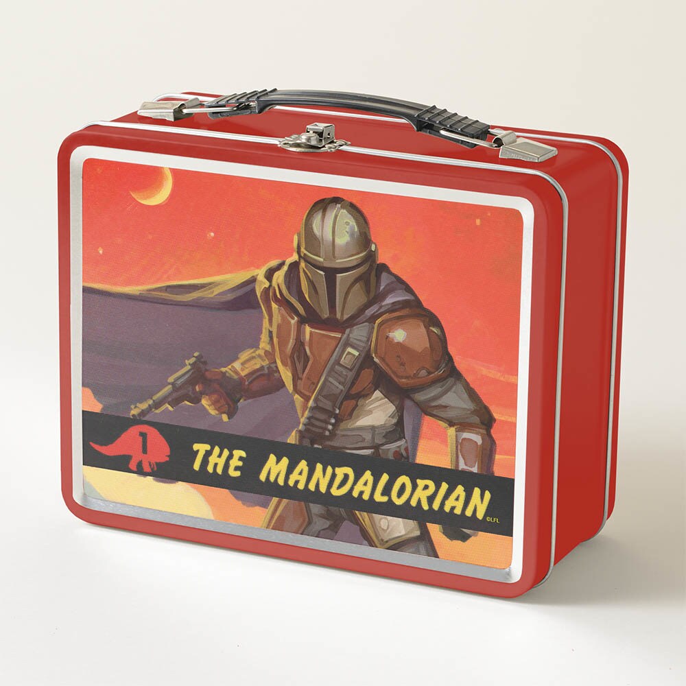 A Mandalorian lunchbox